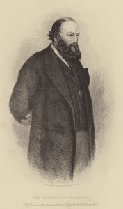 The Marquis of Salisbury by English School